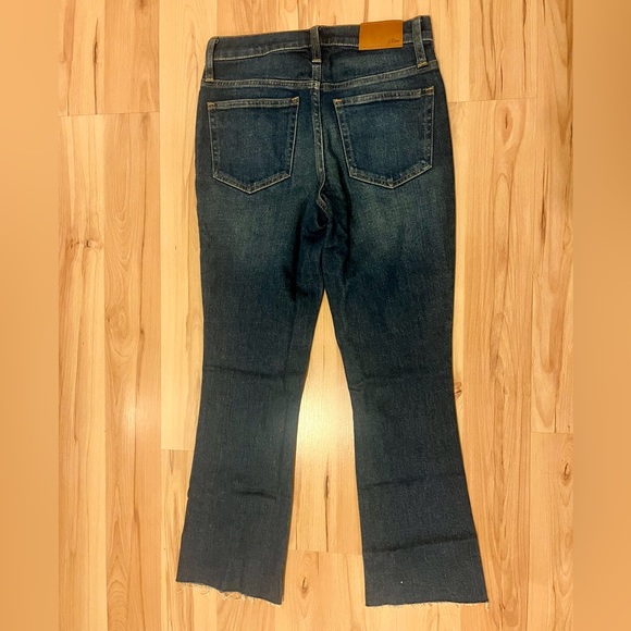 JCrew 9” Billie Demi Boot Crop Jeans, 24 - Picture 4 of 5